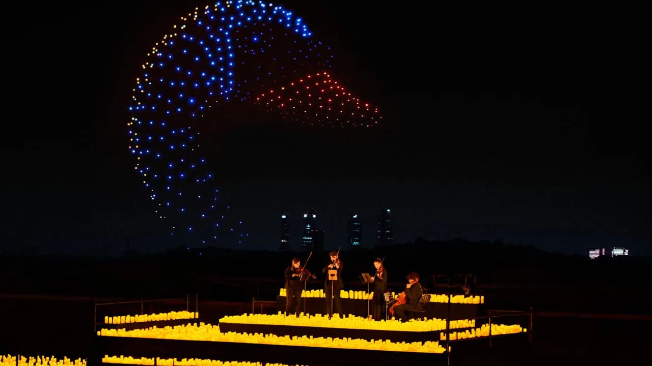DroneArt Show arriva a Palermo: al fianco di Fever e SIPET - Ippodromo La Favorita
